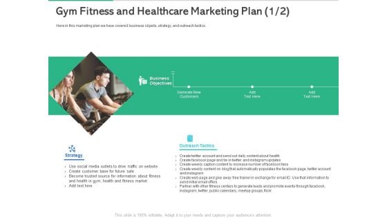 Market Overview Fitness Industry Gym Fitness And Healthcare Marketing Plan Strategy Formats PDF