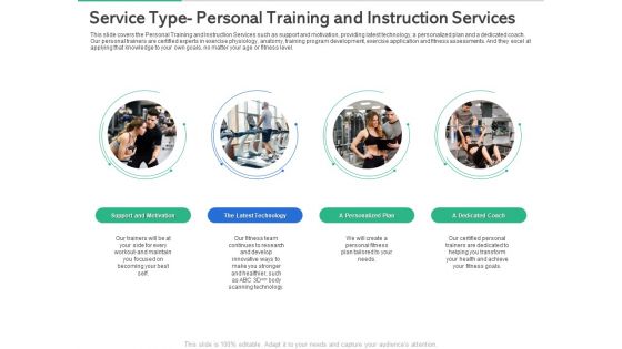 Market Overview Fitness Industry Service Type Personal Training And Instruction Services Guidelines PDF