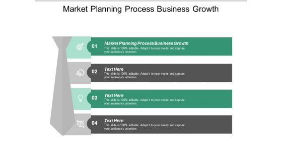 Market Planning Process Business Growth Ppt PowerPoint Presentation Infographic Template Clipart Images Cpb