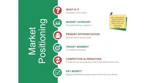 Market Positioning Ppt PowerPoint Presentation Infographics Maker