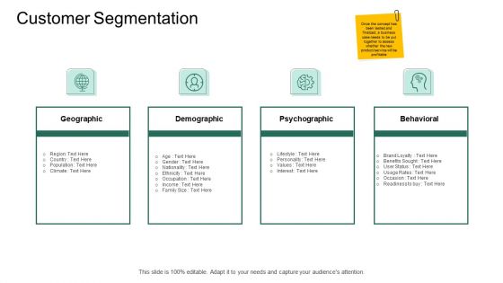 Market Potential Analysis Customer Segmentation Ppt Infographics Microsoft PDF