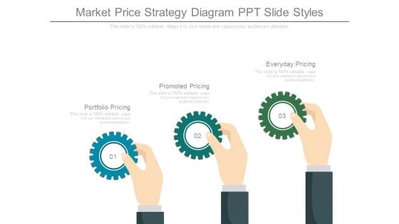 Market Price Strategy Diagram Ppt Slide Styles