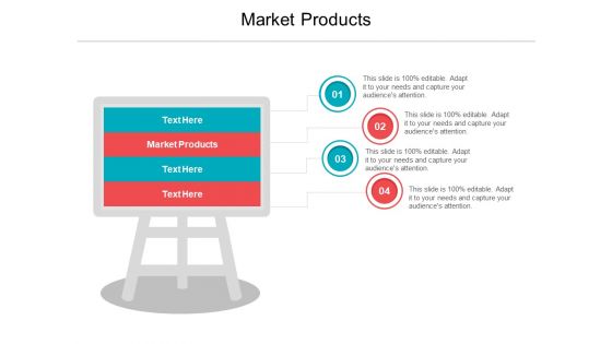 Market Products Ppt PowerPoint Presentation Outline Guide Cpb Pdf