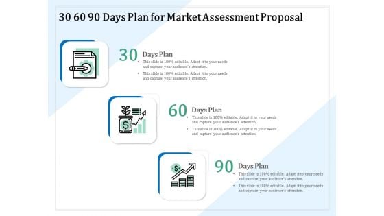 Market Research 30 60 90 Days Plan For Market Assessment Proposal Ppt PowerPoint Presentation Outline Example Topics PDF Market Research 30 60 90 Days Plan For Market Assessment Proposal Ppt PowerPoint Presentation Outline Example Topics PDF