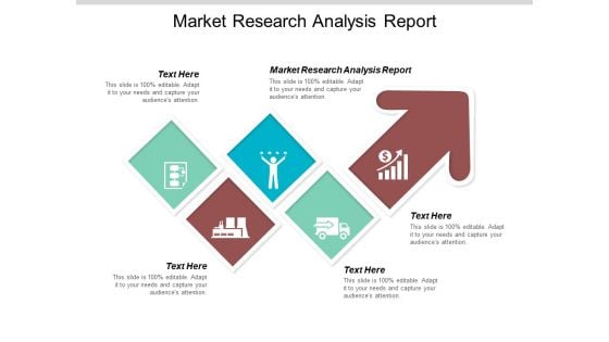 Market Research Analysis Report Ppt PowerPoint Presentation Model Icon Cpb