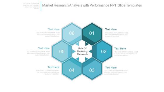 Market Research Analysis With Performance Ppt Slide Templates