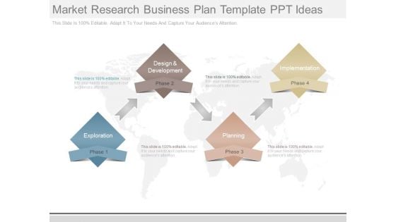Market Research Business Plan Template Ppt Ideas