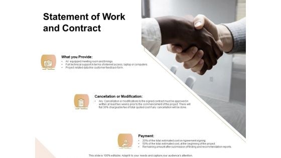 Market Research Demand Statement Of Work And Contract Ppt Summary Guidelines PDF