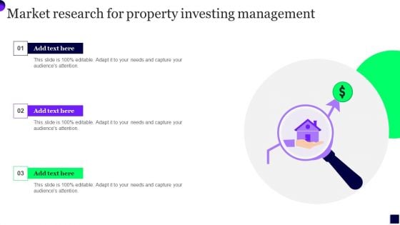 Market Research For Property Investing Management Download PDF