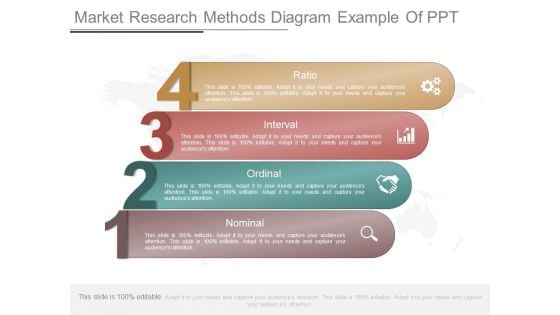 Market Research Methods Diagram Example Of Ppt