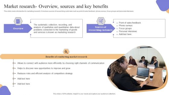 Market Research Overview Sources And Key Benefits Information PDF