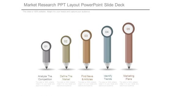 Market Research Ppt Layout Powerpoint Slide Deck