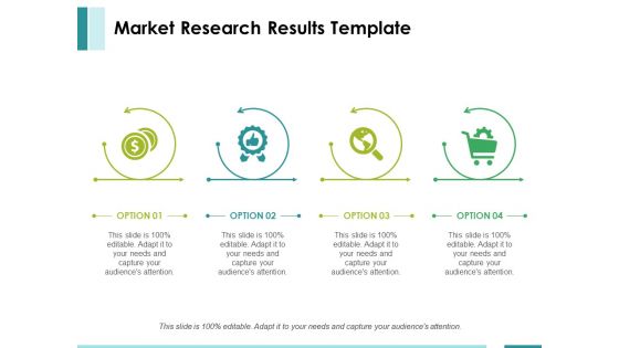 Market Research Results Template Ppt PowerPoint Presentation Ideas Graphic Tips