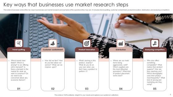 Market Research Steps Ppt PowerPoint Presentation Complete Deck With Slides
