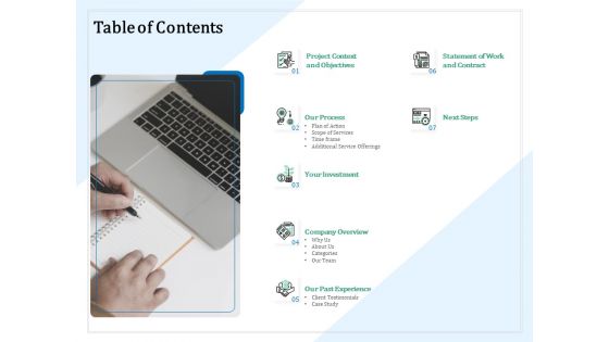 Market Research Table Of Contents Ppt PowerPoint Presentation Model Demonstration PDF