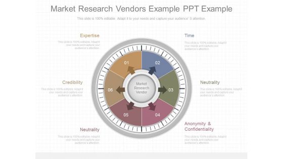 Market Research Vendors Example Ppt Example