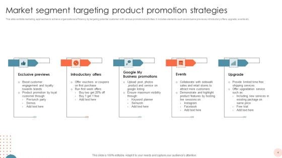 Market Segment Targeting Strategies Ppt PowerPoint Presentation Complete With Slides
