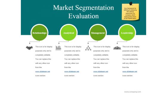 Market Segmentation Evaluation Ppt PowerPoint Presentation Pictures Aids