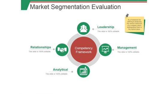 Market Segmentation Evaluation Template 1 Ppt PowerPoint Presentation Summary Smartart