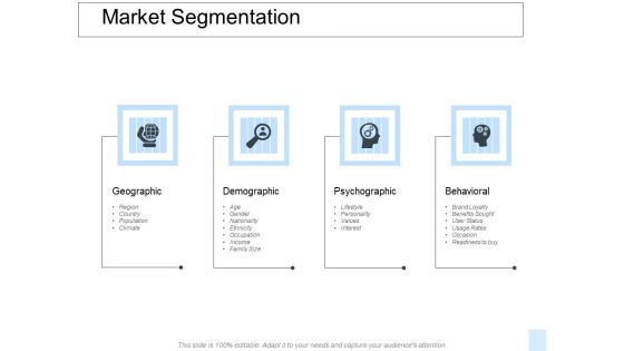 Market Segmentation Ppt PowerPoint Presentation Outline Aids
