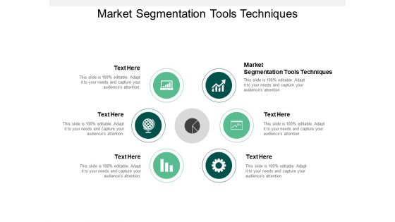 Market Segmentation Tools Techniques Ppt PowerPoint Presentation Slides Graphics Template Cpb