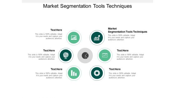 Market Segmentation Tools Techniques Ppt PowerPoint Presentation Slides Graphics Template Cpb
