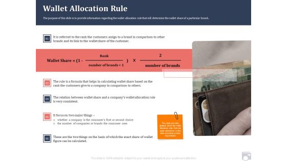 Market Share By Category Wallet Allocation Rule Ppt Outline Example PDF