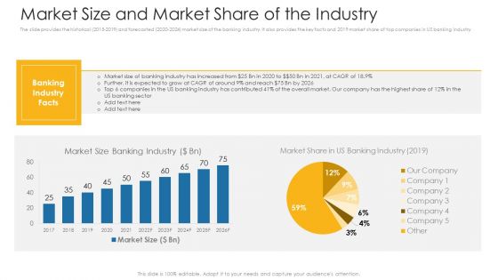 Market Size And Market Share Of The Industry Ppt Outline Examples PDF