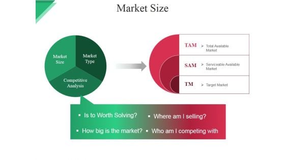 Market Size Ppt PowerPoint Presentation Microsoft