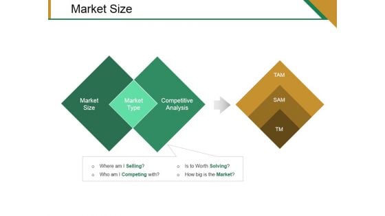 Market Size Ppt PowerPoint Presentation Show Designs