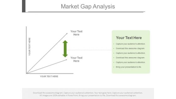 Market Strategy Gap Analysis Ppt Slides