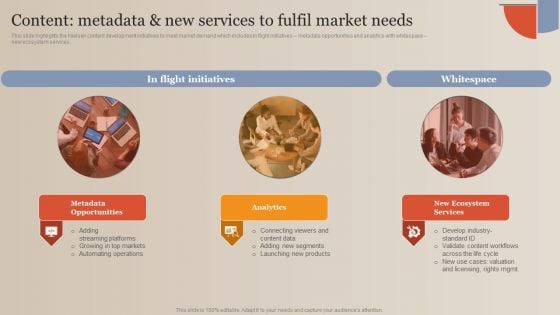 Market Study Company Outline Content Metadata And New Services To Fulfil Market Needs Background PDF