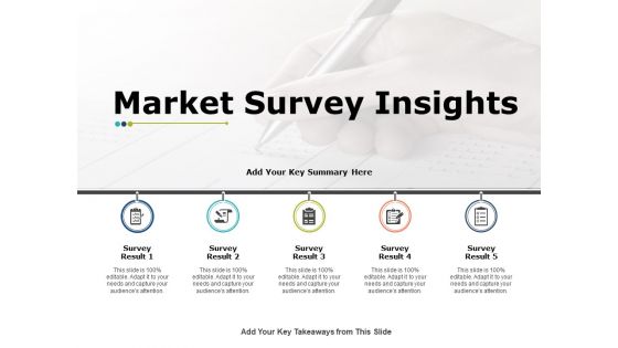 Market Survey Insights Strategy Ppt PowerPoint Presentation Icon Diagrams