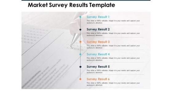 Market Survey Results Ppt PowerPoint Presentation Summary Portfolio