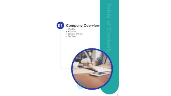 Market Survey Solutions Proposal For Table Of Contents One Pager Sample Example Document Market Survey Solutions Proposal For Table Of Contents One Pager Sample Example Document