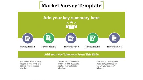 Market Survey Template Ppt PowerPoint Presentation Infographic Template Topics