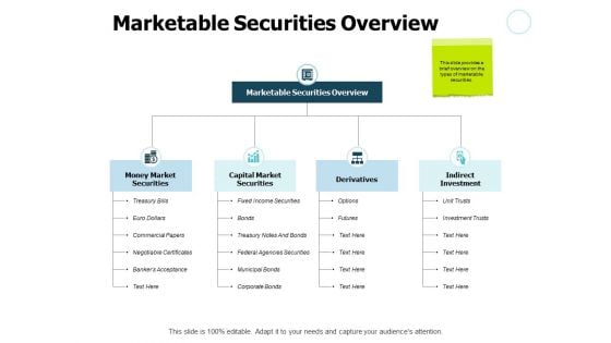 Marketable Securities Overview Investment Ppt PowerPoint Presentation Styles Graphic Images