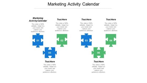 Marketing Activity Calendar Ppt PowerPoint Presentation Model Layout Cpb