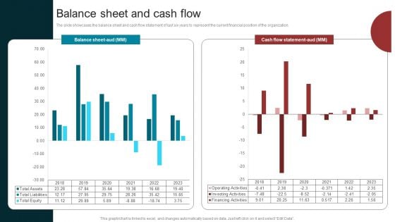 Marketing Agency Company Outline Balance Sheet And Cash Flow Template PDF