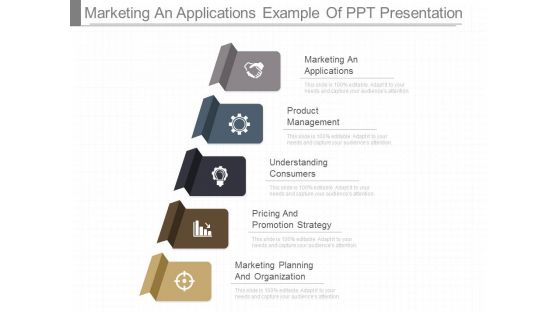 Marketing An Applications Example Of Ppt Presentation