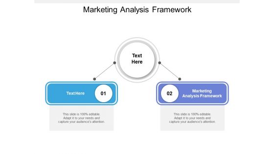 Marketing Analysis Framework Ppt PowerPoint Presentation Model Template Cpb