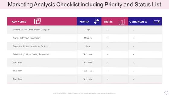 Marketing Analysis Ppt PowerPoint Presentation Complete Deck With Slides Slide10