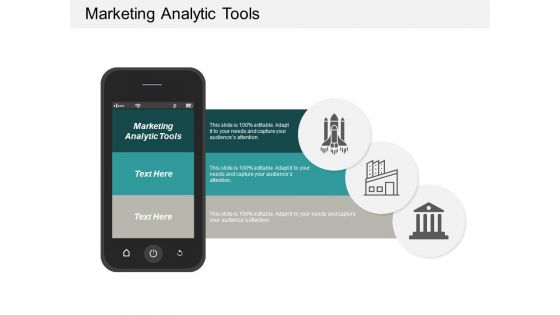 Marketing Analytic Tools Ppt PowerPoint Presentation File Gridlines Cpb