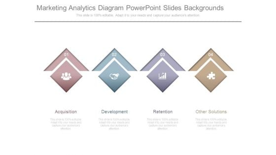 Marketing Analytics Diagram Powerpoint Slides Backgrounds