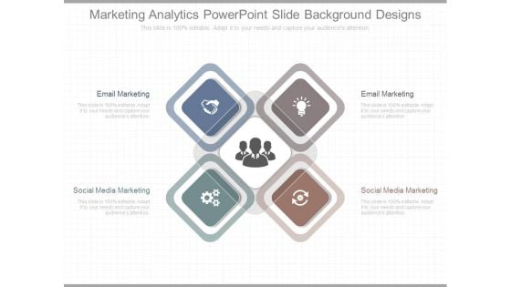 Marketing Analytics Powerpoint Slide Background Designs