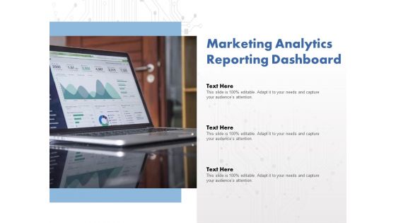 Marketing Analytics Reporting Dashboard Ppt PowerPoint Presentation Summary Slides