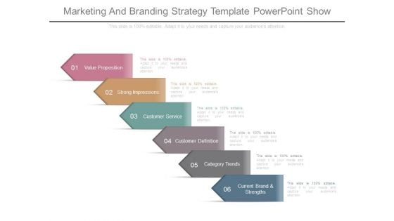 Marketing And Branding Strategy Template Powerpoint Show