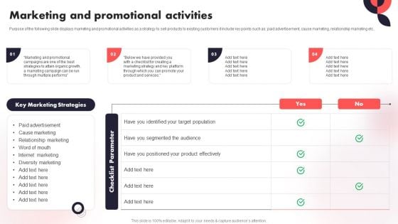 Marketing And Promotional Activities Year Over Year Business Success Playbook Formats PDF Marketing And Promotional Activities Year Over Year Business Success Playbook Formats PDF