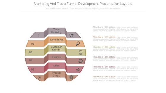 Marketing And Trade Funnel Development Presentation Layouts