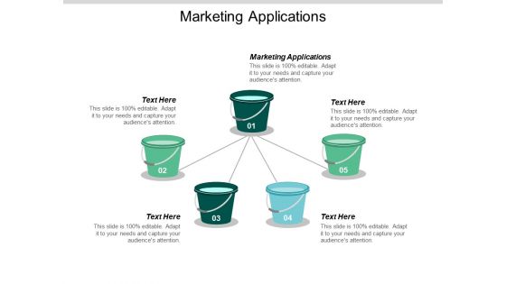 Marketing Applications Ppt PowerPoint Presentation Model Topics Cpb